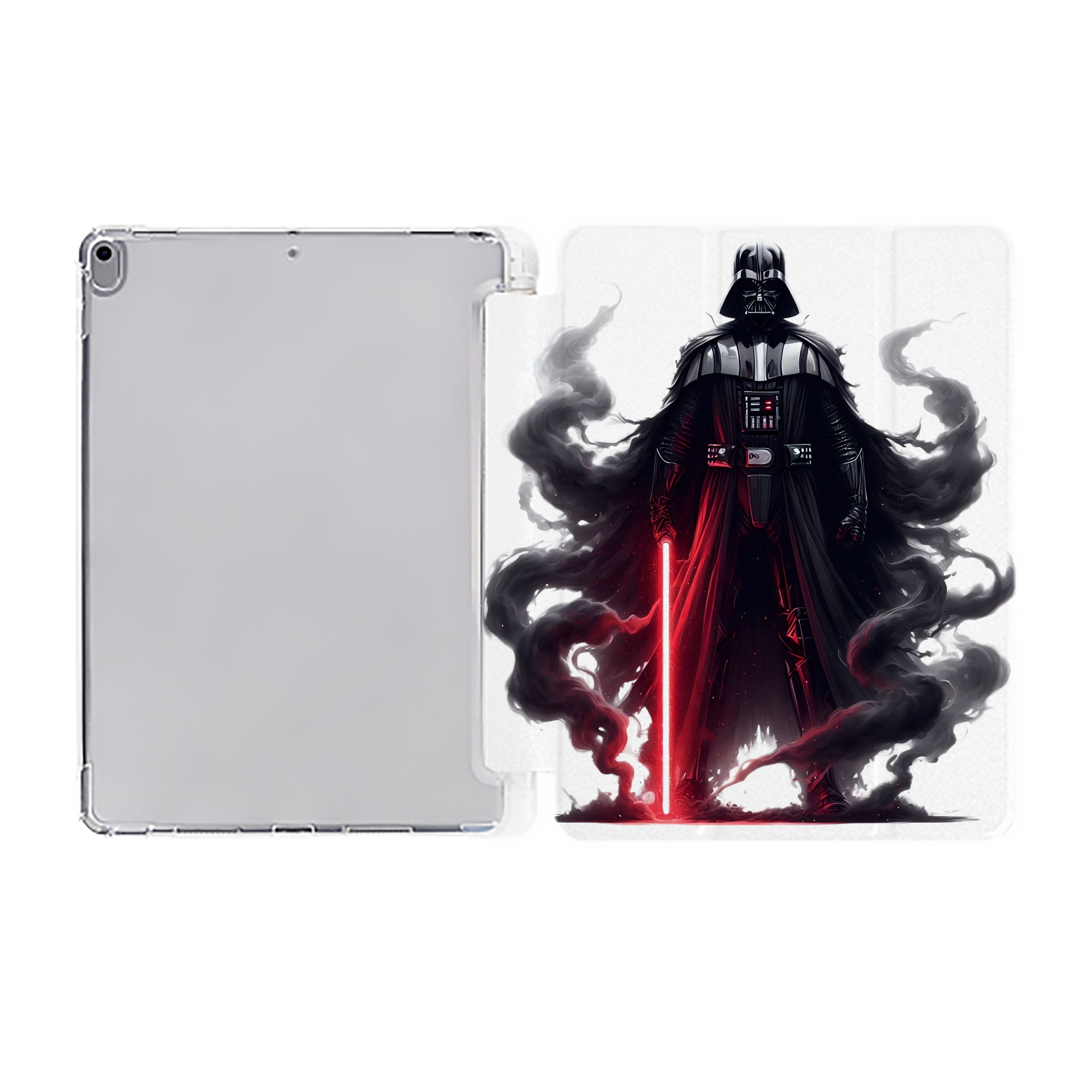 （画像用） スター・ウォーズ Star Wars IPad ケース ペン収納付き 三つ折りスタンド PUレザー×シリコン 対応機種9.5/10.5/10.9インチ